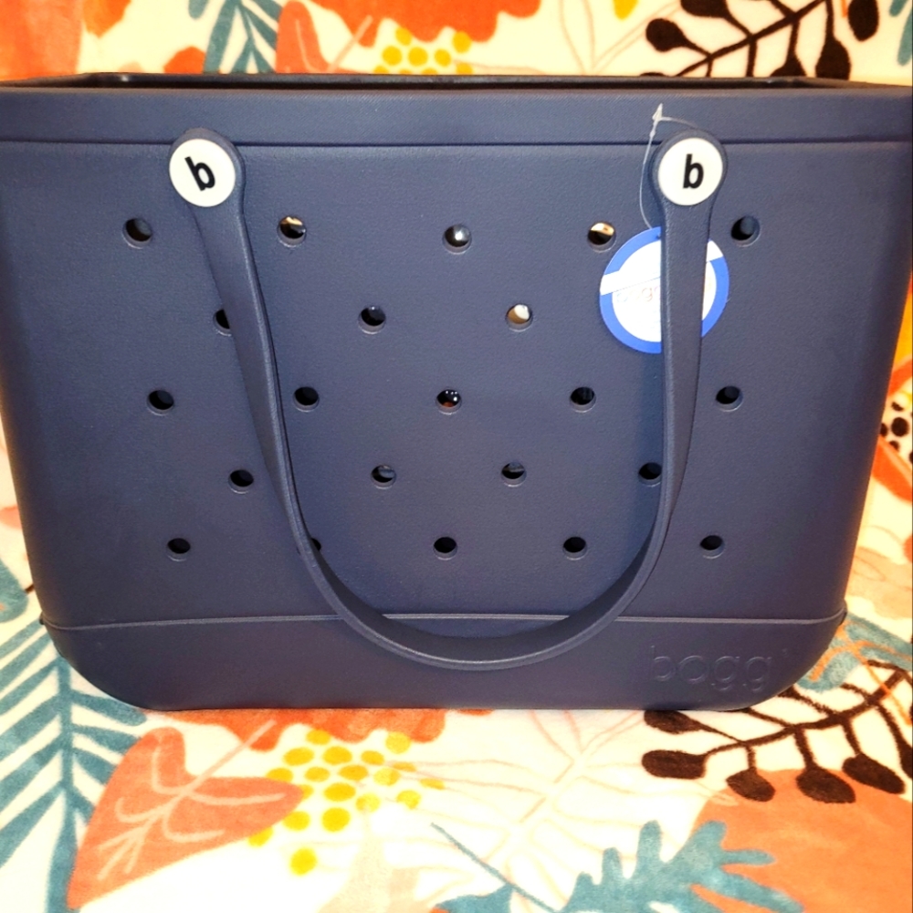 New Large Navy Blue Original Bogg Bag